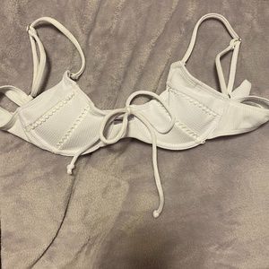 Shein White Bikini Top